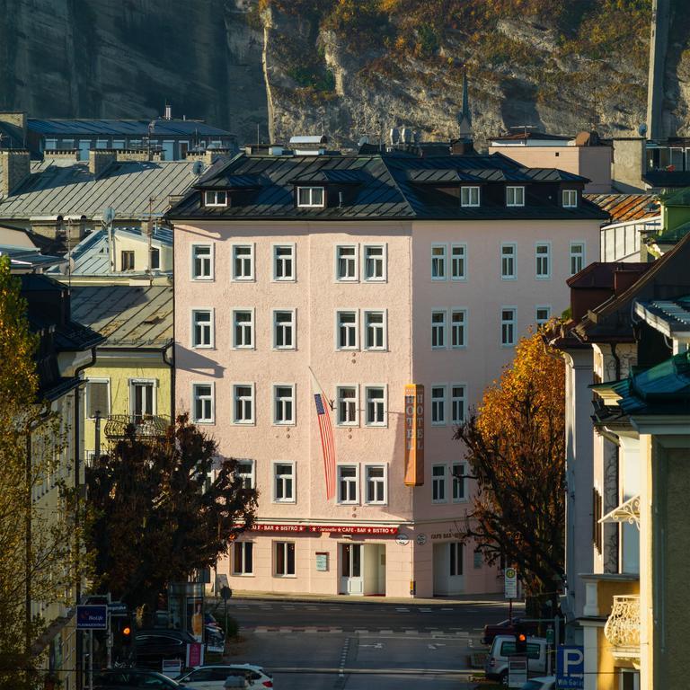 Hotel Vier Jahreszeiten ซาลซ์บูร์ก ภายนอก รูปภาพ